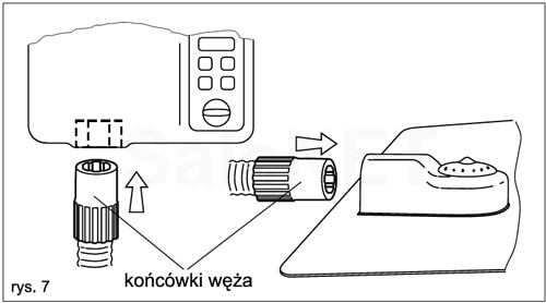 Podłączenie generator mata ozonowa do hydromasażu